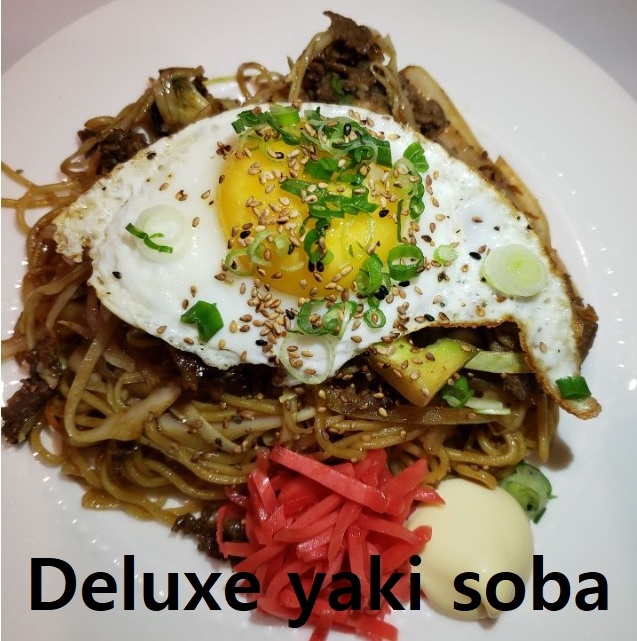 Deluxe Beef Stir-Fried (Yaki) Soba