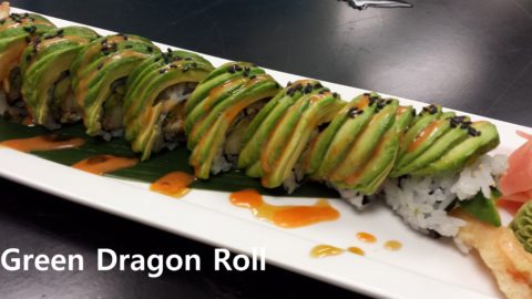 green dragon crunch roll
