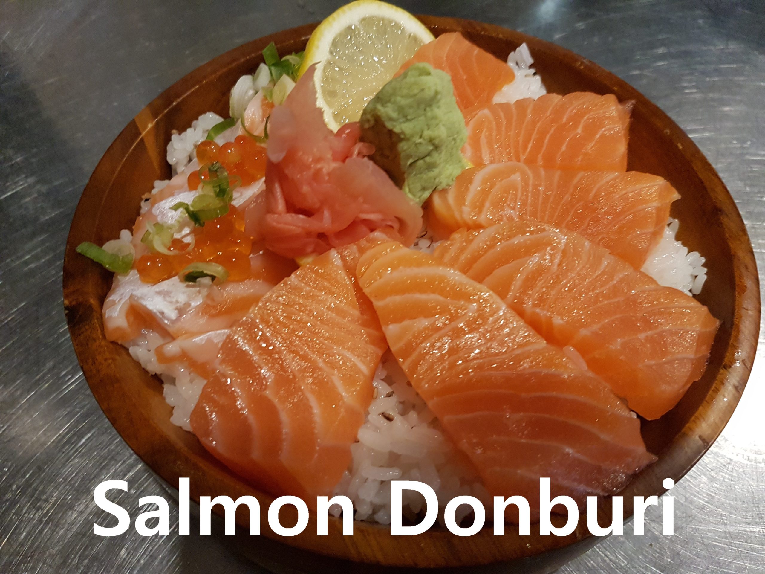 Salmon Donburi